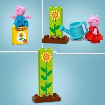 Construction set Lego Peppa Pig's Garden and Treehouse Multicolour