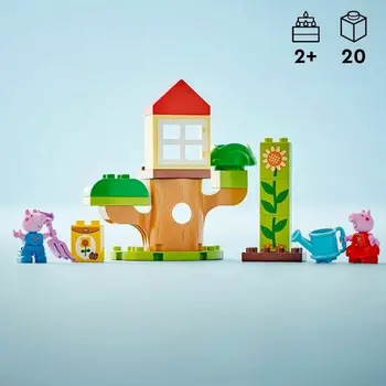 Construction set Lego Peppa Pig's Garden and Treehouse Multicolour