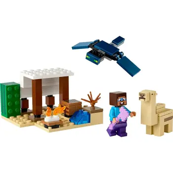 Construction set Lego La Expedición al Desierto de Steve Multicolour 75 Pieces