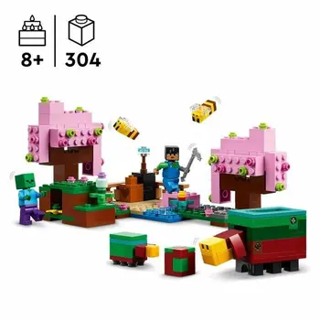 Construction set Lego Minecraft 21260 Cherry Garden Multicolour 304 Pieces