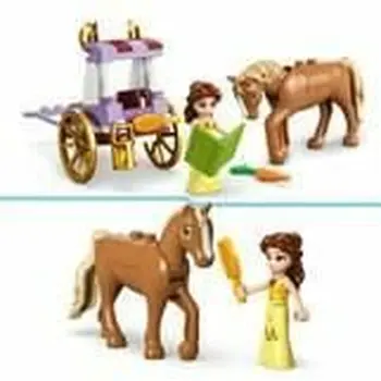 Construction set Lego 43233 Bella's Fairy Tale Rickshaw White Multicolour