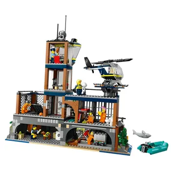 Construction set Lego 60419 Police Station Island Multicolour 980 Pieces