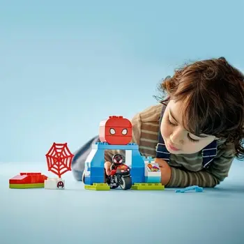 Construction set Lego La aventura en moto de Spin Multicolour