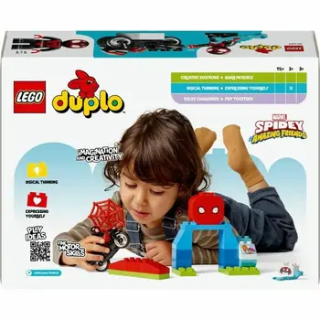 Construction set Lego La aventura en moto de Spin Multicolour