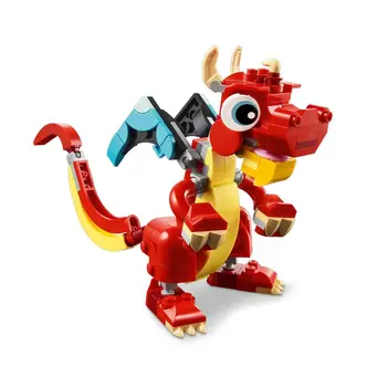 Construction set Lego 31145 DRAGÓN ROJO Multicolour 149 Pieces
