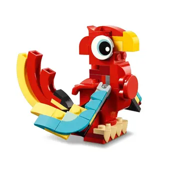 Construction set Lego 31145 DRAGÓN ROJO Multicolour 149 Pieces