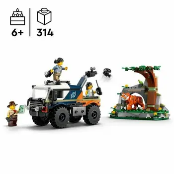 Construction set Lego 60426 Jungle Explorer Off-Road Truck Multicolour