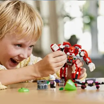 Construction set Lego 76996 Sonic The Hedgehog Knuckles' Robot Guardian Multicolour