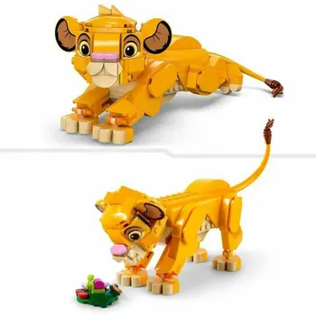 Construction set Lego Disney 43243 The Lion King - Simba Multicolour 222 Pieces