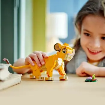 Construction set Lego Disney 43243 The Lion King - Simba Multicolour 222 Pieces