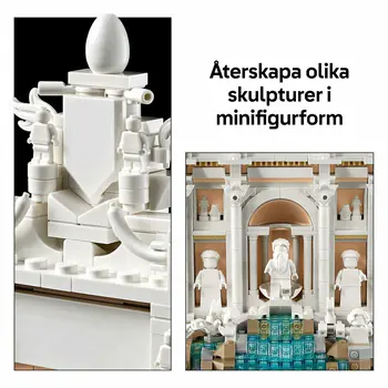 Construction set Lego 21062 Fontana de Trevi – Roma