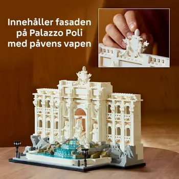 Construction set Lego 21062 Fontana de Trevi – Roma