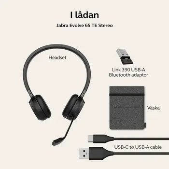 Headphones with Microphone Jabra Black