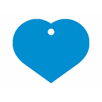 Identification plate Imarc Heart Blue