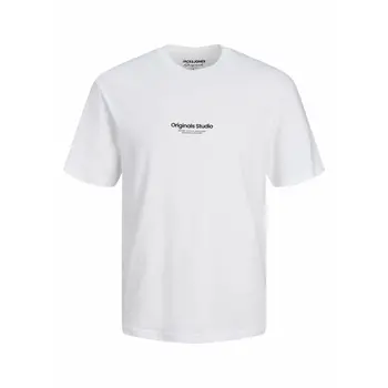 Men’s Short Sleeve T-Shirt Jack & Jones JORVESTERBRO TEE SS 12240121 White