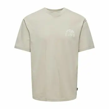 Men’s Short Sleeve T-Shirt Only & Sons Onskylan Rlx Icon Soft green