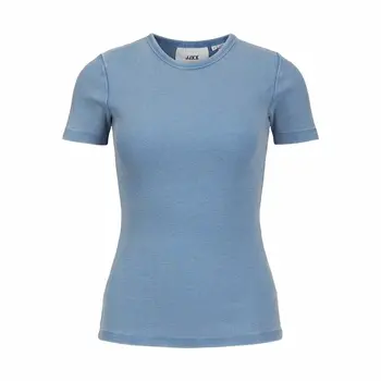 Women’s Short Sleeve T-Shirt Jack & Jones Jxfrankie Wash Ss Blue