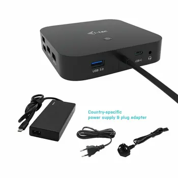 Dockstation i-Tec C31HDMIDPDOCKPD65 Black