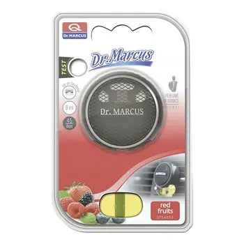 Car Air Freshener Dr Marcus Speaker Red fruits 8 ml Plastic Fragrance (8 Units)