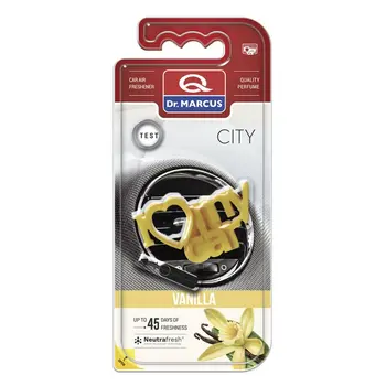Car Air Freshener Dr Marcus City Vanilla Plastic Fragrance