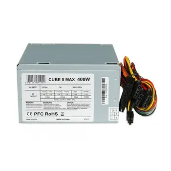 Power supply Ibox CUBE II 130 W 400 W RoHS CE Side ventilation ATX
