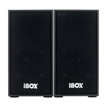 PC Speakers Ibox IGLSP1B Black 10 W