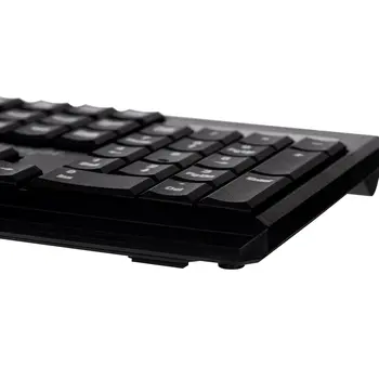 Keyboard Activejet K-3911W Black QWERTY