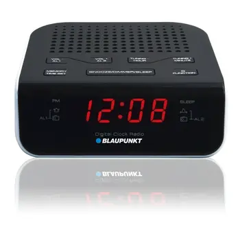 Clock-Radio Blaupunkt CR5WH White Black Bicoloured