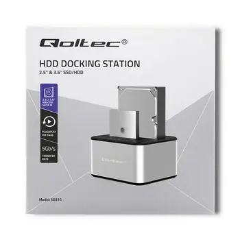 Charging base Qoltec 50316