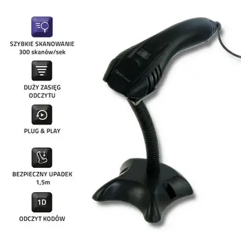 Portable Scanner Qoltec 50861