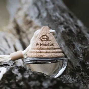 Car Air Freshener Dr Marcus Wood black Pendant