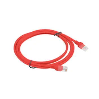 UTP Category 6 Rigid Network Cable Lanberg PCU6-10CC-0200-R Red 2 m
