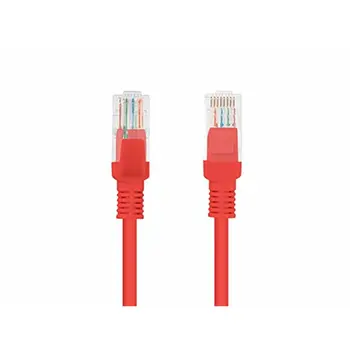 UTP Category 6 Rigid Network Cable Lanberg PCU6-10CC-0200-R Red 2 m