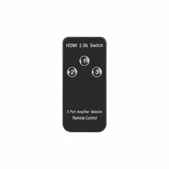 HDMI switch Lanberg SWV-HDMI-0003 Black