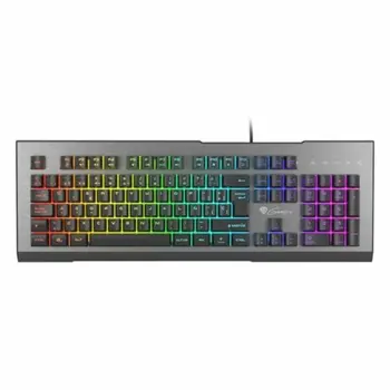 Gaming Keyboard Genesis NKG-1621 Black Aluminium Spanish Qwerty