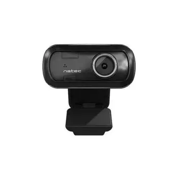 Webcam Natec NKI-1671 FHD 1080P Full HD Black