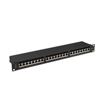 UTP Category 6 Rigid Network Cable Lanberg PPSA-1024-B Black