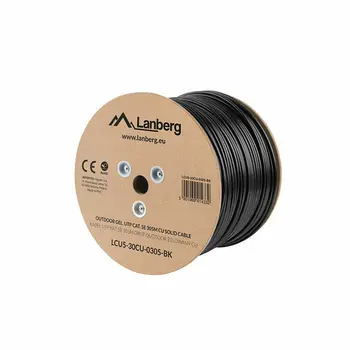 Ethernet LAN Cable Lanberg CA20423475 Blue Black 305 m