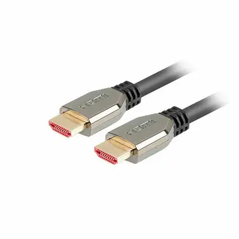 HDMI Cable Lanberg CA-HDMI-30CU-0018-BK Black 1,8 m