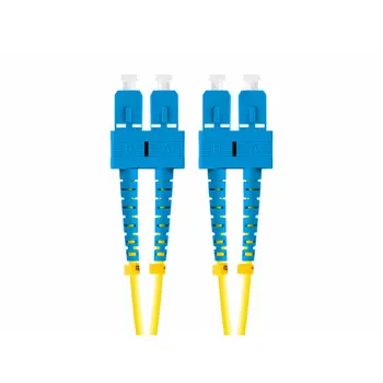 Hose Lanberg G657A1 Yellow 5 m Duplex