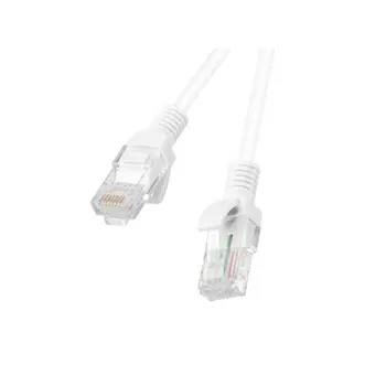 UTP Category 5e Rigid Network Cable Lanberg PCU5-20CC-0100-W White 1 m