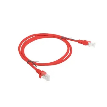 UTP Category 5e Rigid Network Cable Lanberg PCU5-20CC-0100-R Red 1 m