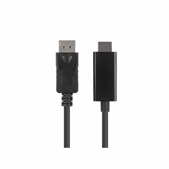 DisplayPort to HDMI Cable Lanberg CA-DPHD-11CC-0010-BK Black 1 m