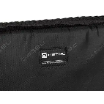 Laptop Case Natec NTO-2055 Black Grey 15,6''