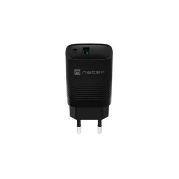 Wall Charger Natec NUC-2141 Black 30 W