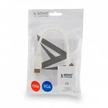 HDMI to VGA Adapter Savio CL-27B White