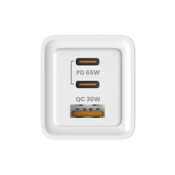 Wall Charger Savio LA-07 White 65 W