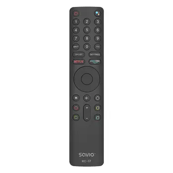Universal Remote Control Savio RC-17 Black