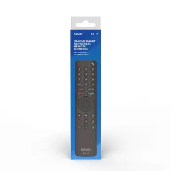 Universal Remote Control Savio RC-17 Black