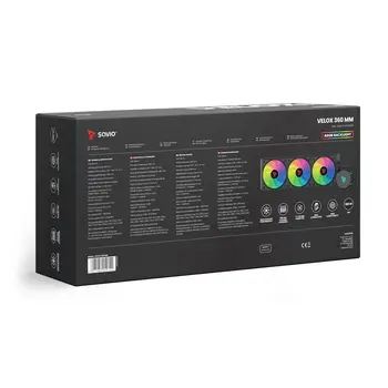 Liquid Refrigeration Kit Savio VELOX 360 MM